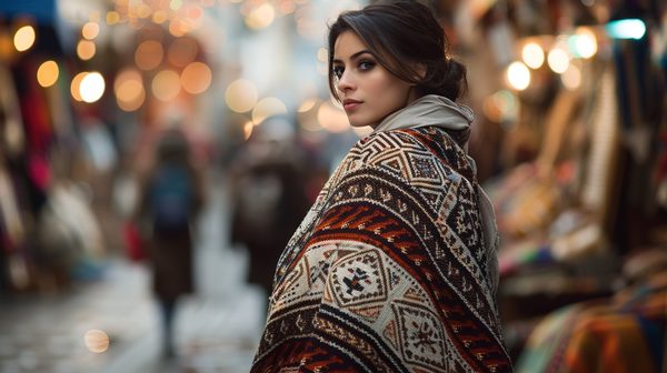 Découvrez votre poncho femme de qualité supérieure